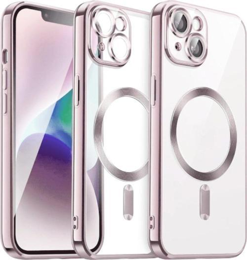 Apple İphone 15 Kılıf Kross Magneticsafe Kapak + Ekran Koruma + Kablo Koruma