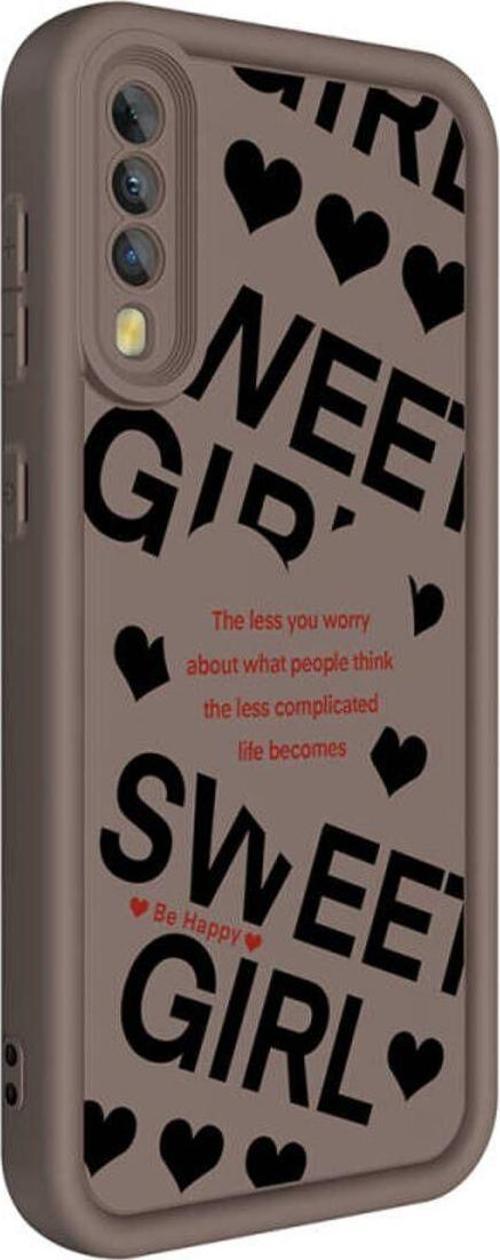 Anka Cep Samsung Galaxy A70 Kılıf Kamera Korumalı Baskılı Arka Yüzey Klas Silikon Kapak + Ekran Koruma