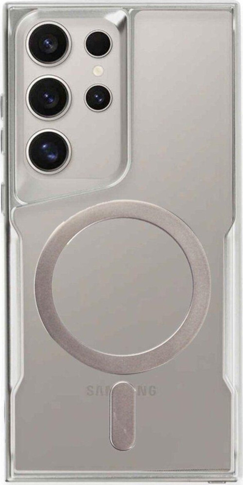 Samsung Galaxy S23 Ultra Kılıf Boyi Magsafe Silikon Kapak + Ekran Koruma + Kablo Koruma