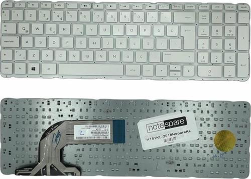 Hp 250 G3 J0Y21EA, 250 G3 J4T54EA, 250 G3 J4T57EA Uyumlu Notebook Klavye Beyaz TR