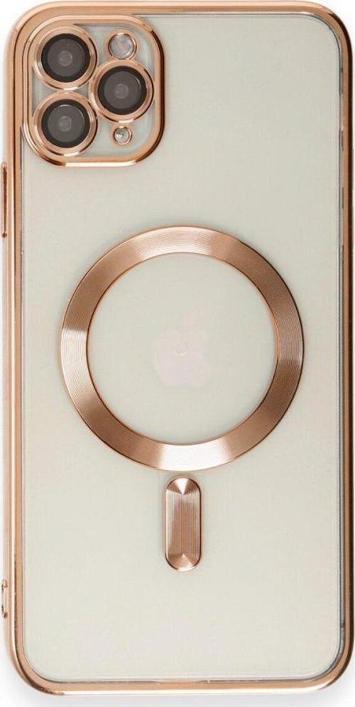 Apple İphone 11 Pro Max Kılıf Kross Magneticsafe Kapak + Ekran Koruma + Kablo Koruma