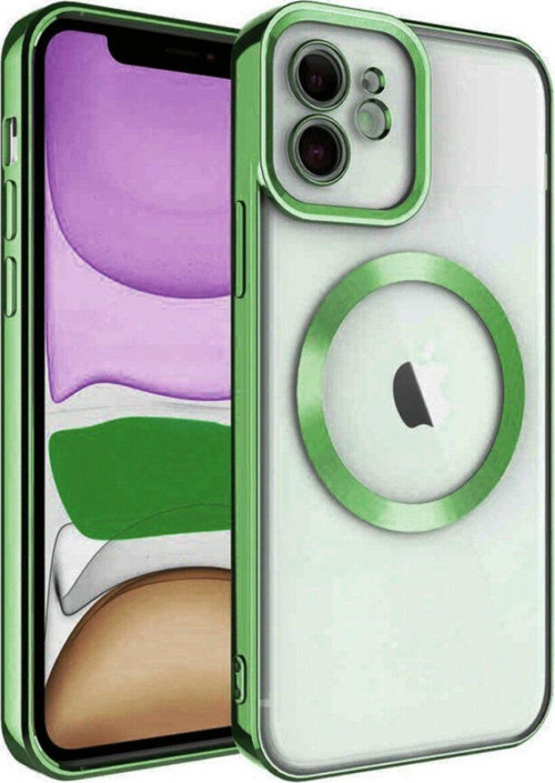 Apple İphone 12 Kılıf Kross Magneticsafe Kapak + Ekran Koruma + Kablo Koruma
