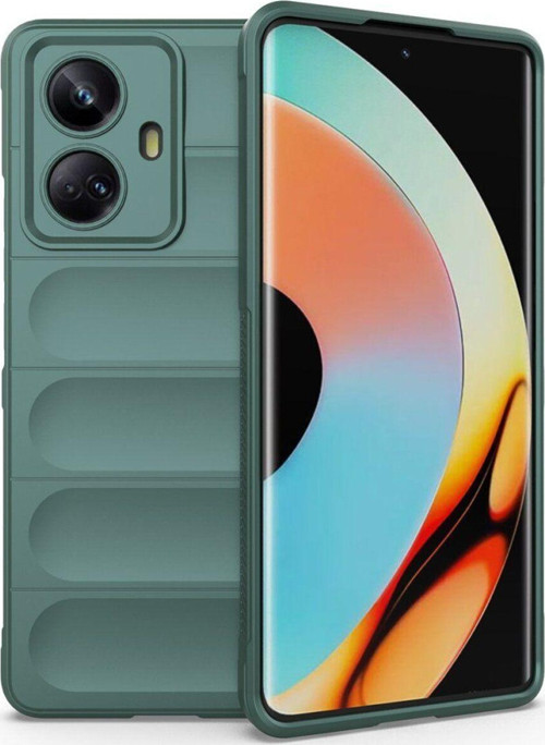 Anka Cep Realme 10 Pro 5G Uyumlu Kılıf Kamera Korumalı İçi Kadife Yumuşak Silikon Kapak + Ekran Koruma