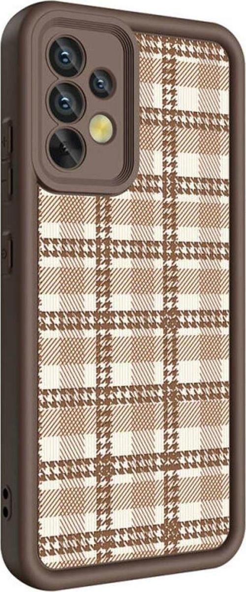 Anka Cep Samsung Galaxy A32 4G Kılıf Kamera Korumalı Baskılı Arka Yüzey Klas Silikon Kapak + Ekran Koruma