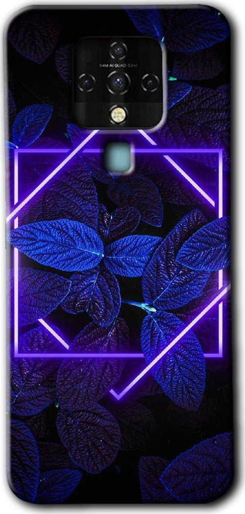 Tecno Camon 16 Kılıf Hd Desen Baskılı Arka Kapak - Mekanik Yaprak 5