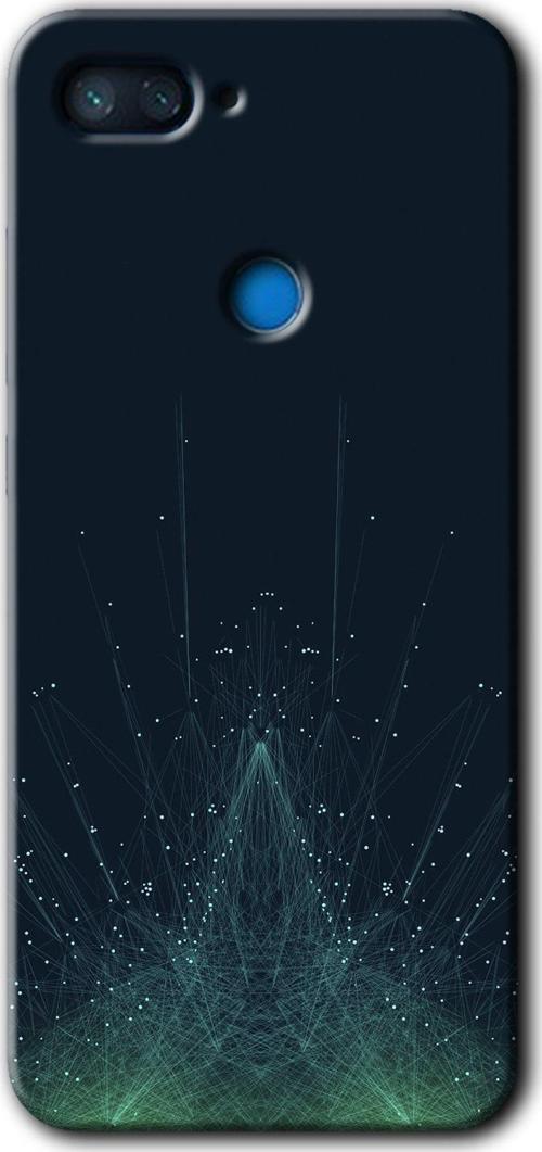 Xiaomi Mi 8 Lite Kılıf Hd Desen Baskılı Arka Kapak + Kablo Koruyucu + Nano Ekran Koruma