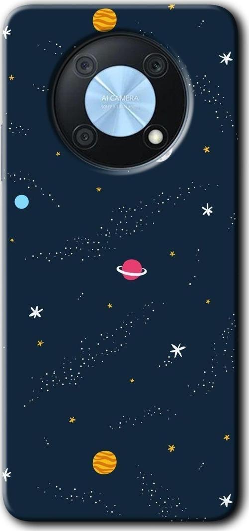 Huawei Nova Y90 Kılıf Hd Desen Baskılı Arka Kapak - Çizim Gezegen