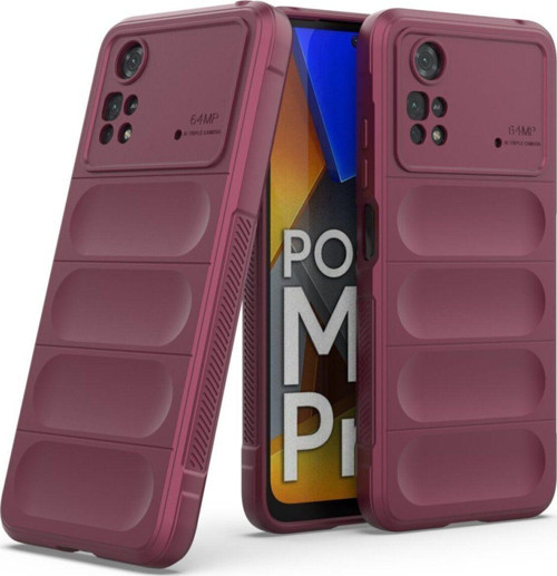 Anka Cep Xiaomi Poco M4 Pro 4G Kılıf Kamera Korumalı İçi Kadife Yumuşak Silikon Kapak + Ekran Koruma