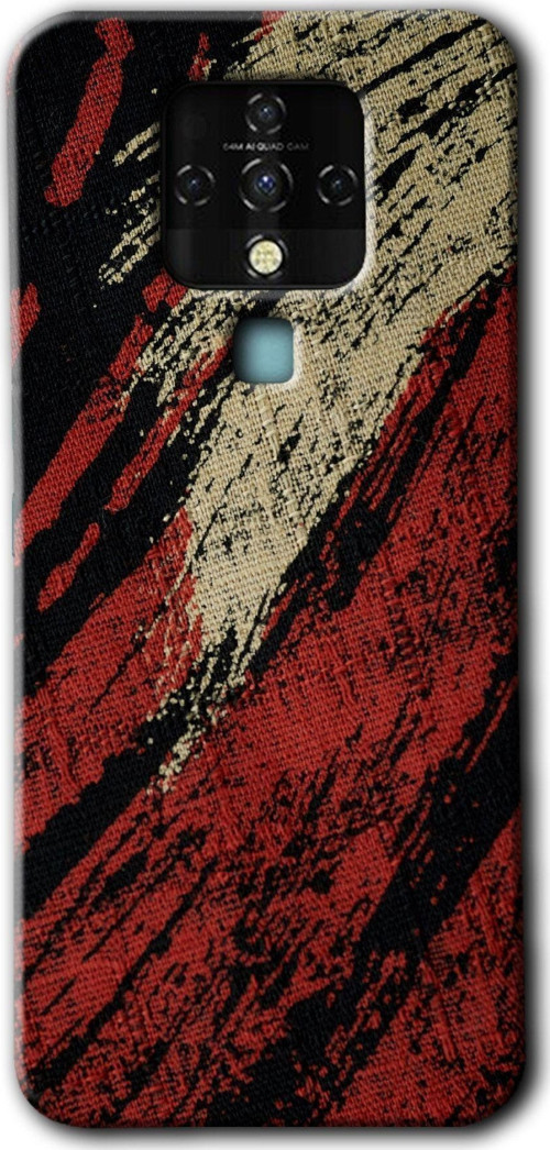 Tecno Camon 16 Kılıf Hd Desen Baskılı Arka Kapak - Kumaş Deseni 6