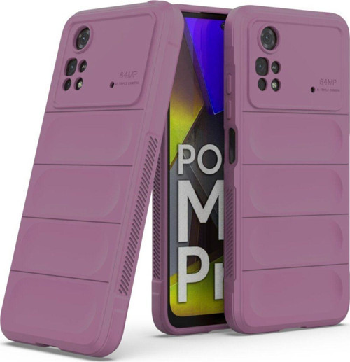 Anka Cep Xiaomi Poco M4 Pro 4G Kılıf Kamera Korumalı İçi Kadife Yumuşak Silikon Kapak + Ekran Koruma