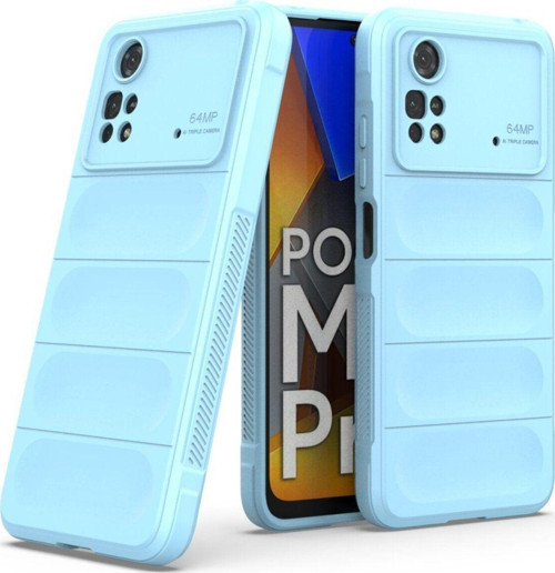 Anka Cep Xiaomi Poco M4 Pro 4G Kılıf Kamera Korumalı İçi Kadife Yumuşak Silikon Kapak + Ekran Koruma