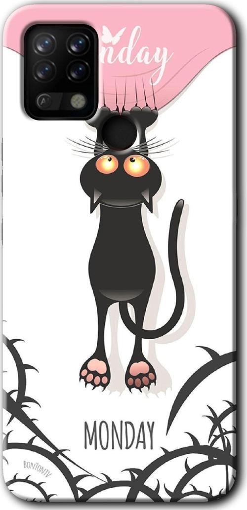 Tecno Tekno Pova Kılıf Hd Desen Baskılı Arka Kapak - Dark Sunday