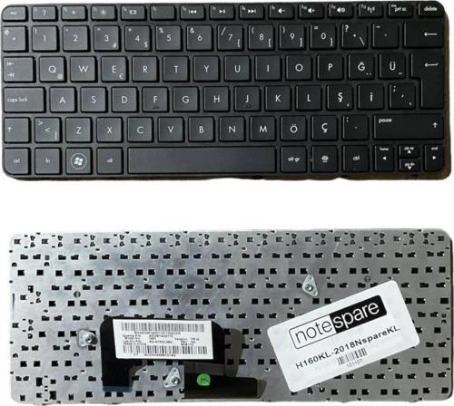 Hp CQ10-700ST, CQ10-800, CQ10-900 Uyumlu Notebook Klavye Siyah TR