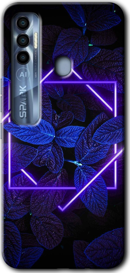 Tecno Tekno Spark 7 Pro Kılıf Hd Desen Baskılı Arka Kapak - Mekanik Yaprak 5