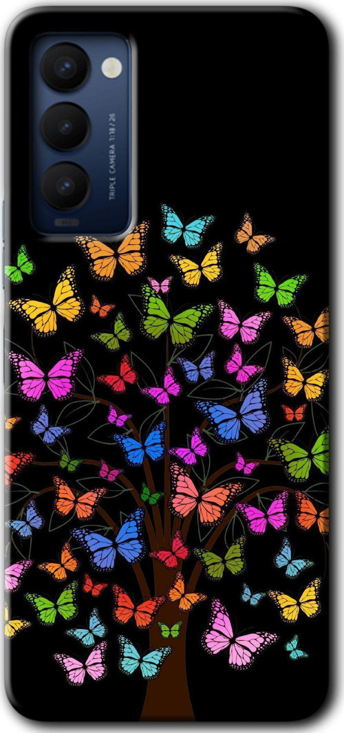 Tecno Tekno Camon 18 / 18T / 18P Kılıf Hd Desen Baskılı Arka Kapak - Cacti Prairies