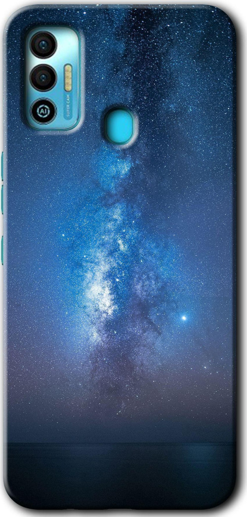 Tecno Tekno Spark 7T Kılıf Hd Desen Baskılı Arka Kapak - Samanyolu