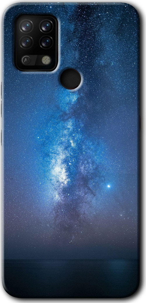 Tecno Tekno Pova Kılıf Hd Desen Baskılı Arka Kapak - Samanyolu