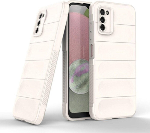 Anka Cep Samsung Galaxy A03S Kılıf Kamera Korumalı İçi Kadife Yumuşak Silikon Kapak + Ekran Koruma