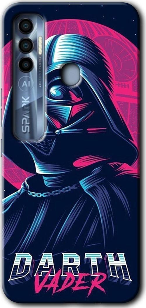 Tecno Tekno Spark 7 Pro Kılıf Hd Desen Baskılı Arka Kapak - Darth Vader