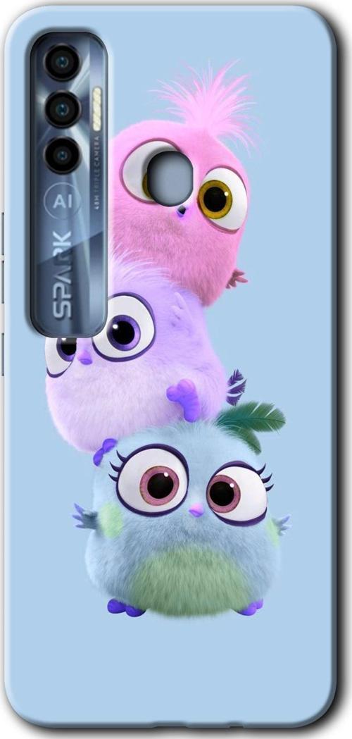 Tecno Tekno Spark 7 Pro Kılıf Hd Desen Baskılı Arka Kapak - Puffy