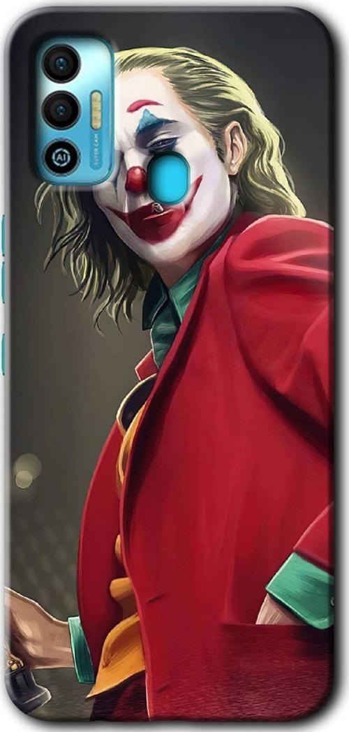 Tecno Tekno Spark 7T Kılıf Hd Desen Baskılı Arka Kapak - Reel Joker