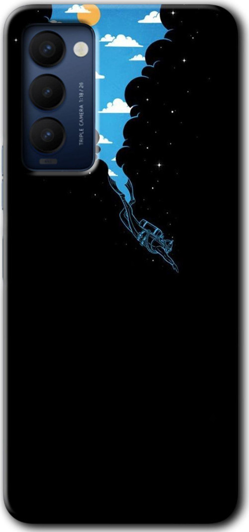 Tecno Tekno Camon 18 / 18T / 18P Kılıf Hd Desen Baskılı Arka Kapak - Derinlere Yolculuk