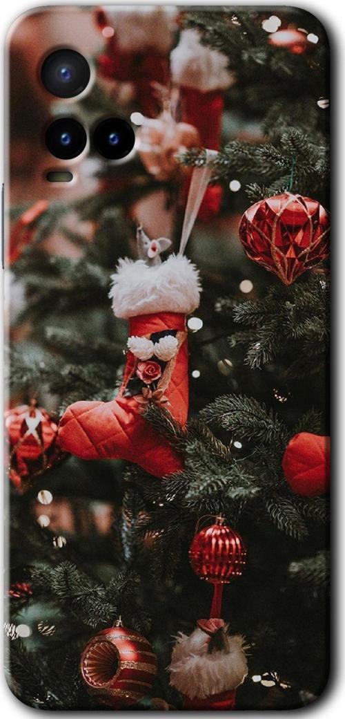 Vivo Y21 Kılıf Hd Desen Baskılı Arka Kapak - Happy New Year
