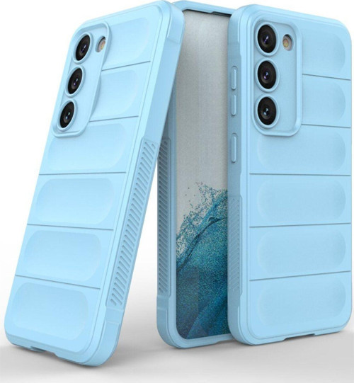 Anka Cep Samsung Galaxy S23 Plus Kılıf Kamera Korumalı İçi Kadife Yumuşak Silikon Kapak + Ekran Koruma