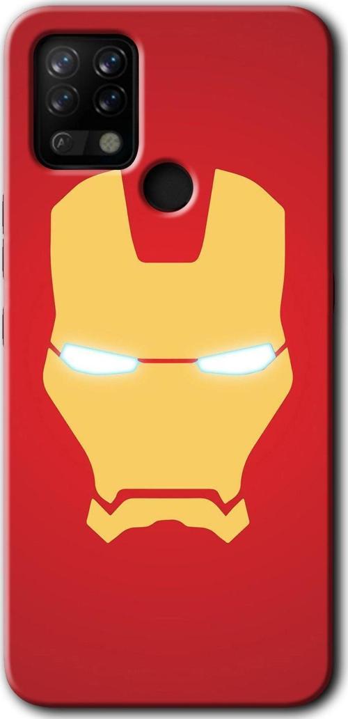 Tecno Tekno Pova Kılıf Hd Desen Baskılı Arka Kapak - İronman