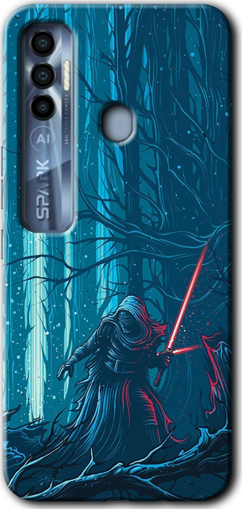 Tecno Tekno Spark 7 Pro Kılıf Hd Desen Baskılı Arka Kapak - Jedi