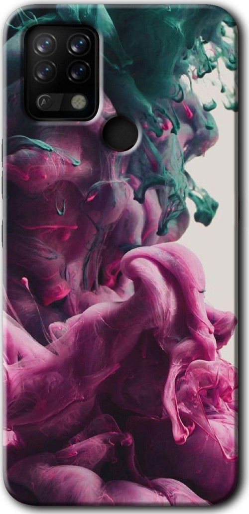 Tecno Tekno Pova Kılıf Hd Desen Baskılı Arka Kapak - Liquid Cloud