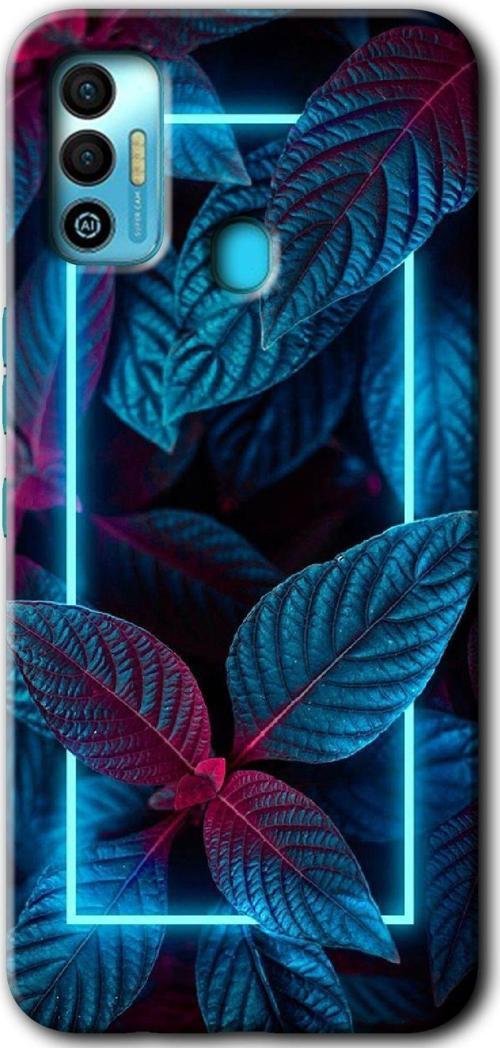 Tecno Tekno Spark 7T Kılıf Hd Desen Baskılı Arka Kapak - Mekanik Yaprak 4