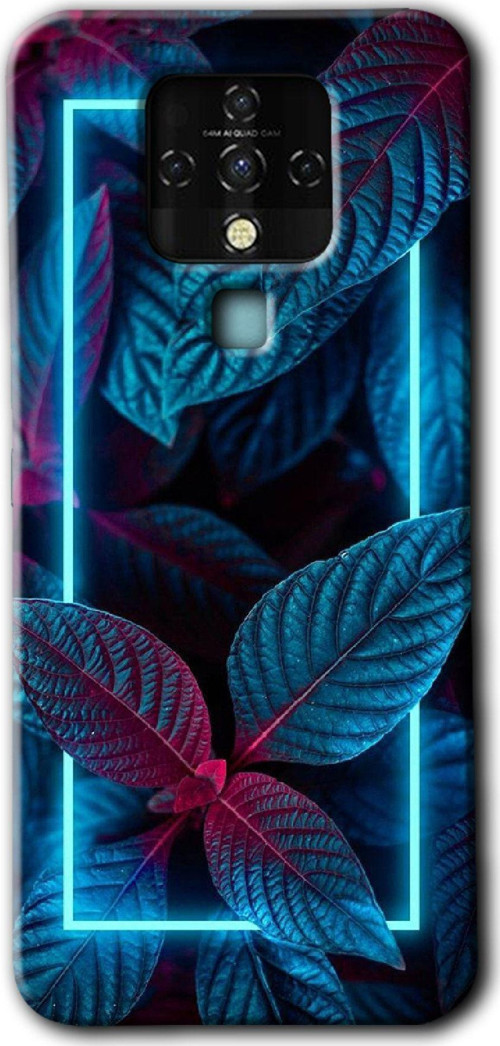 Tecno Camon 16 Kılıf Hd Desen Baskılı Arka Kapak - Mekanik Yaprak 4