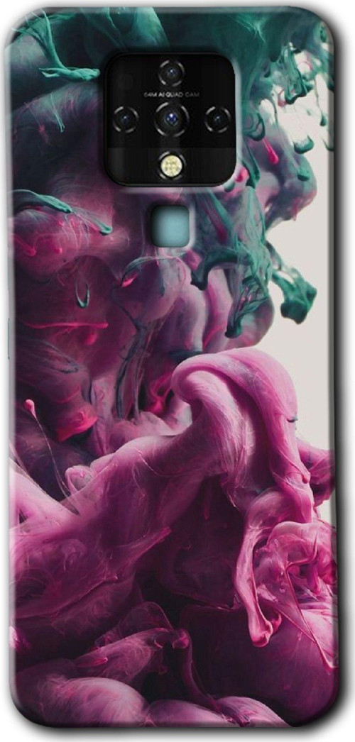 Tecno Tekno Camon 16 Kılıf Hd Desen Baskılı Arka Kapak - Liquid Cloud
