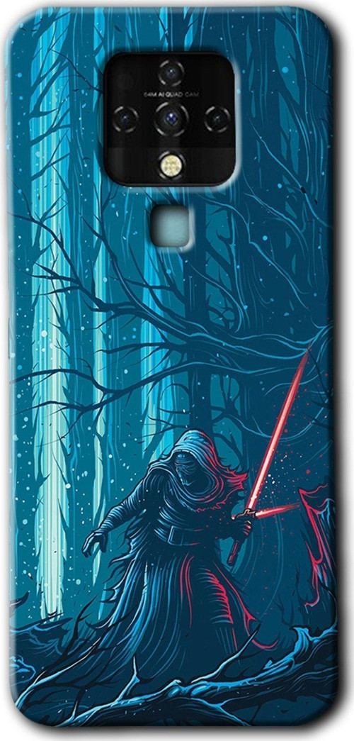 Tecno Camon 16 Kılıf Hd Desen Baskılı Arka Kapak - Jedi