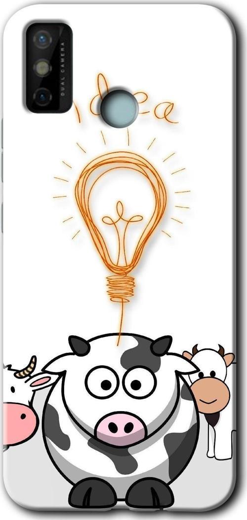 Tecno Tekno Spark 6 Go Kılıf Hd Desen Baskılı Arka Kapak - İdea Lamp