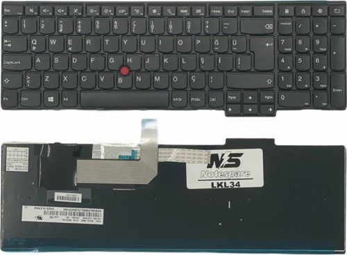 Lenovo ThinkPad E540 20C600LLTX, E540 20C6S05300 Uyumlu Notebook Klavye Siyah TR