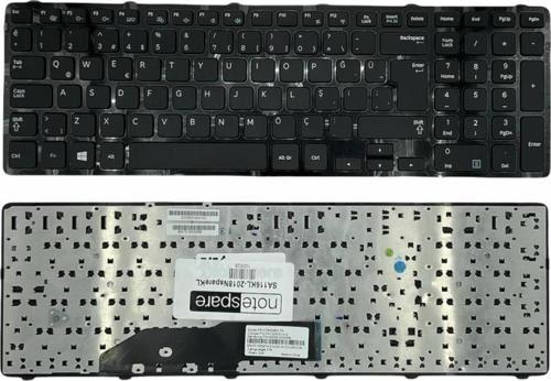 Samsung NP300E7A, NP350E7C, NP355E7C Uyumlu Notebook Klavye Siyah TR
