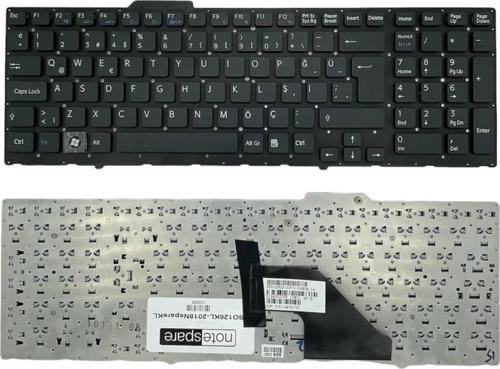 Sony Vaio VPCF11S1E, VPCF11S1R, VPCF11Z1E, VPCF11Z1R Uyumlu Notebook Klavye Siyah TR