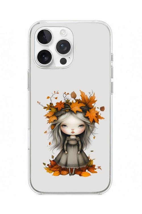 Zeynoiletişim Apple İphone 11 Pro Uyumlu Sonbahar Bebek  Desenli Silikon Kılıf