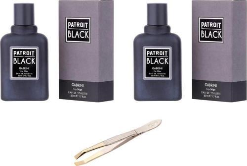 Patroit Black For Man Edt 50 Ml 2 X Adet + Hediye Cımbız