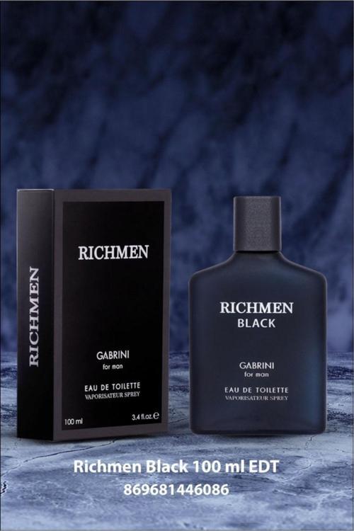 Richmen Black For Edt Erkek Parfüm 100 Ml