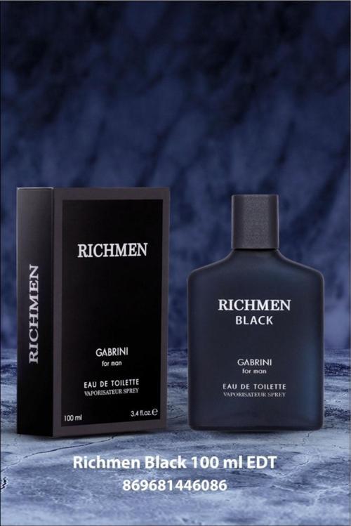 Richmen Black For Edt Erkek Parfüm 100 Ml