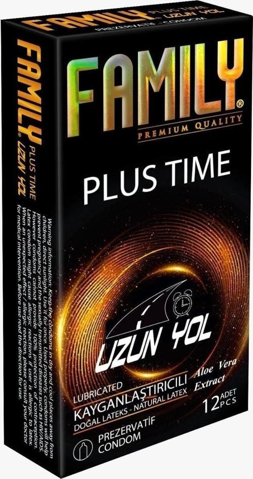 Plus Prezervatif Kondom, Li, Aloe Veralı, Kayganlaştırılmış, Rezervuar Uçlu