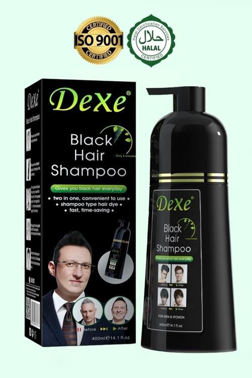 Black Hair Shampoo - Saç Siyahlaştırıcı Şampuan 400 Ml Büyük Boy