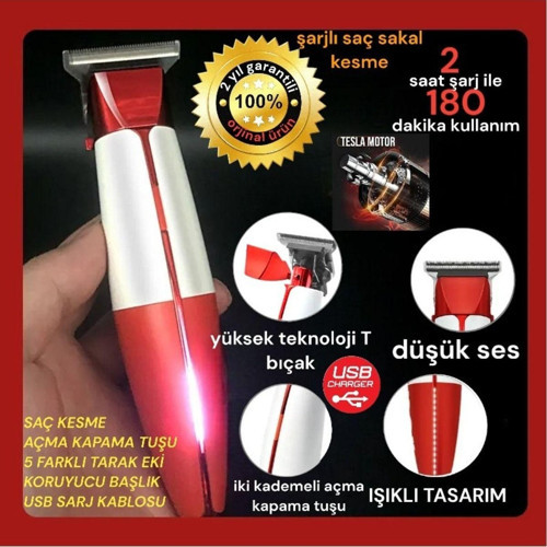 Tc-6300 Saç Sakal Traş Makinesi