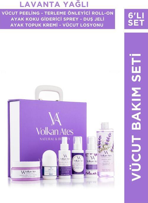 Vücut Bakım Seti (Vücut Peeling & Losyonu  - Ayak Koku Giderici Sprey &  Kremi - Duş Jeli - Roll-On)