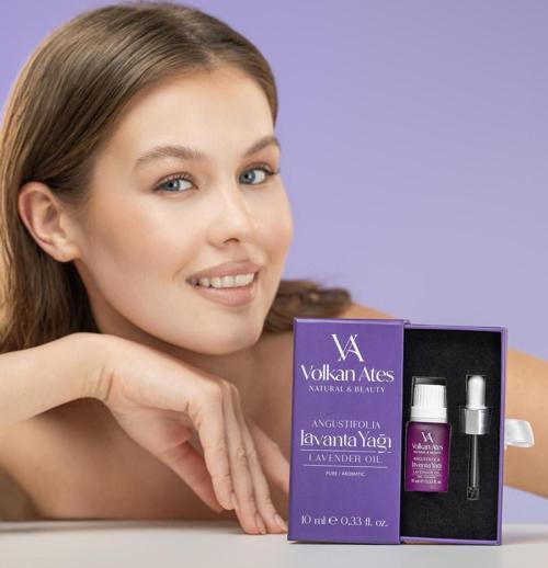Lavandula Angustifolia Saf Lavanta Yağı Cam Damlalıklı 10 ml