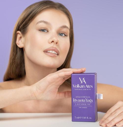 Lavandula Angustifolia Saf Lavanta Yağı Cam Damlalıklı 5 ml