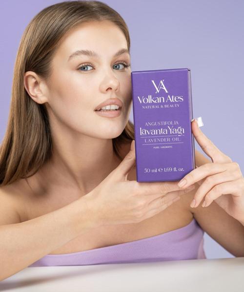 Lavandula Angustifolia Saf Lavanta Yağı Cam Damlalıklı 50 ml
